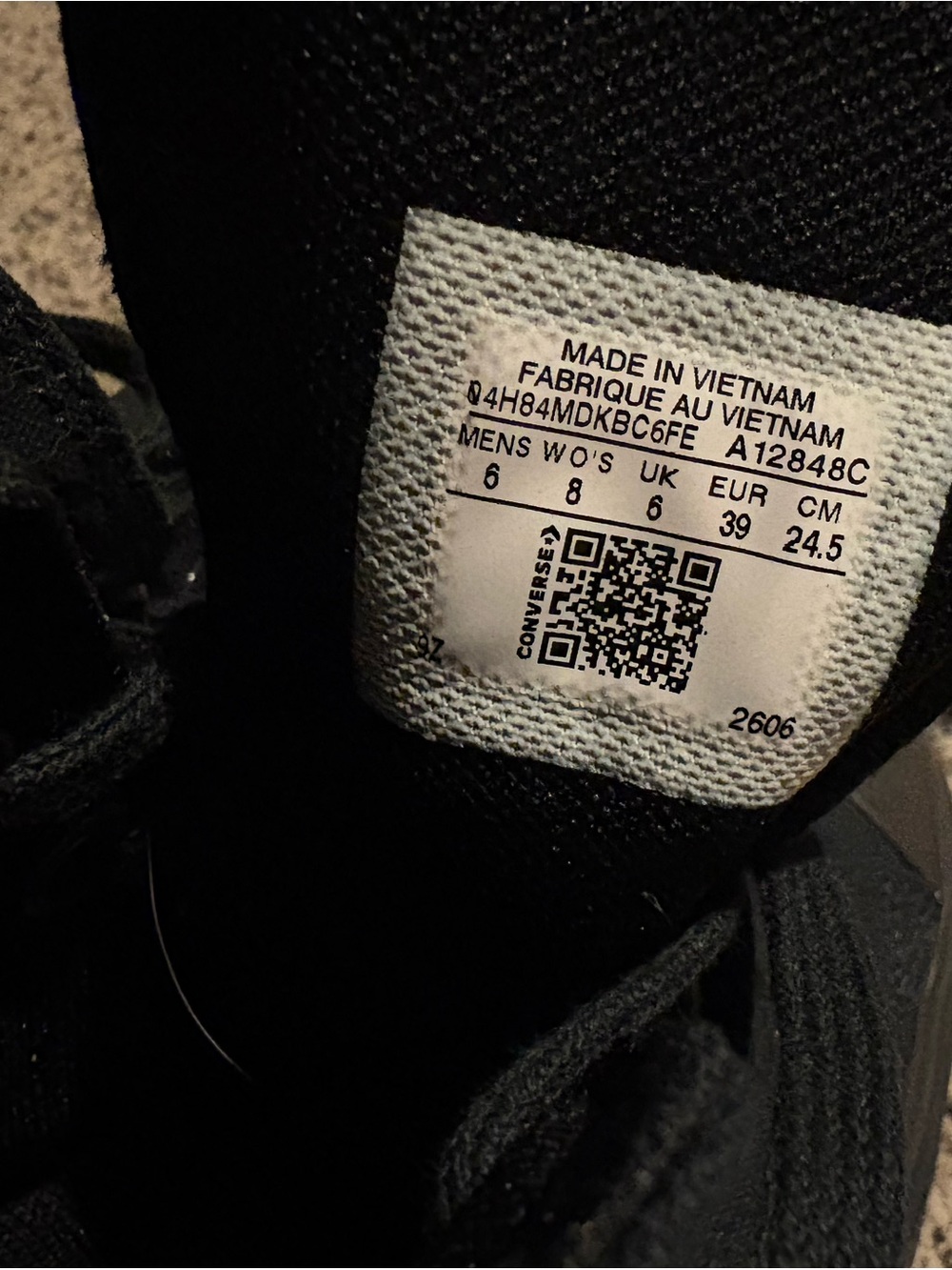 Converse Platform Lug-Sole High-Top Sneaker - Black - Picture 7 of 7